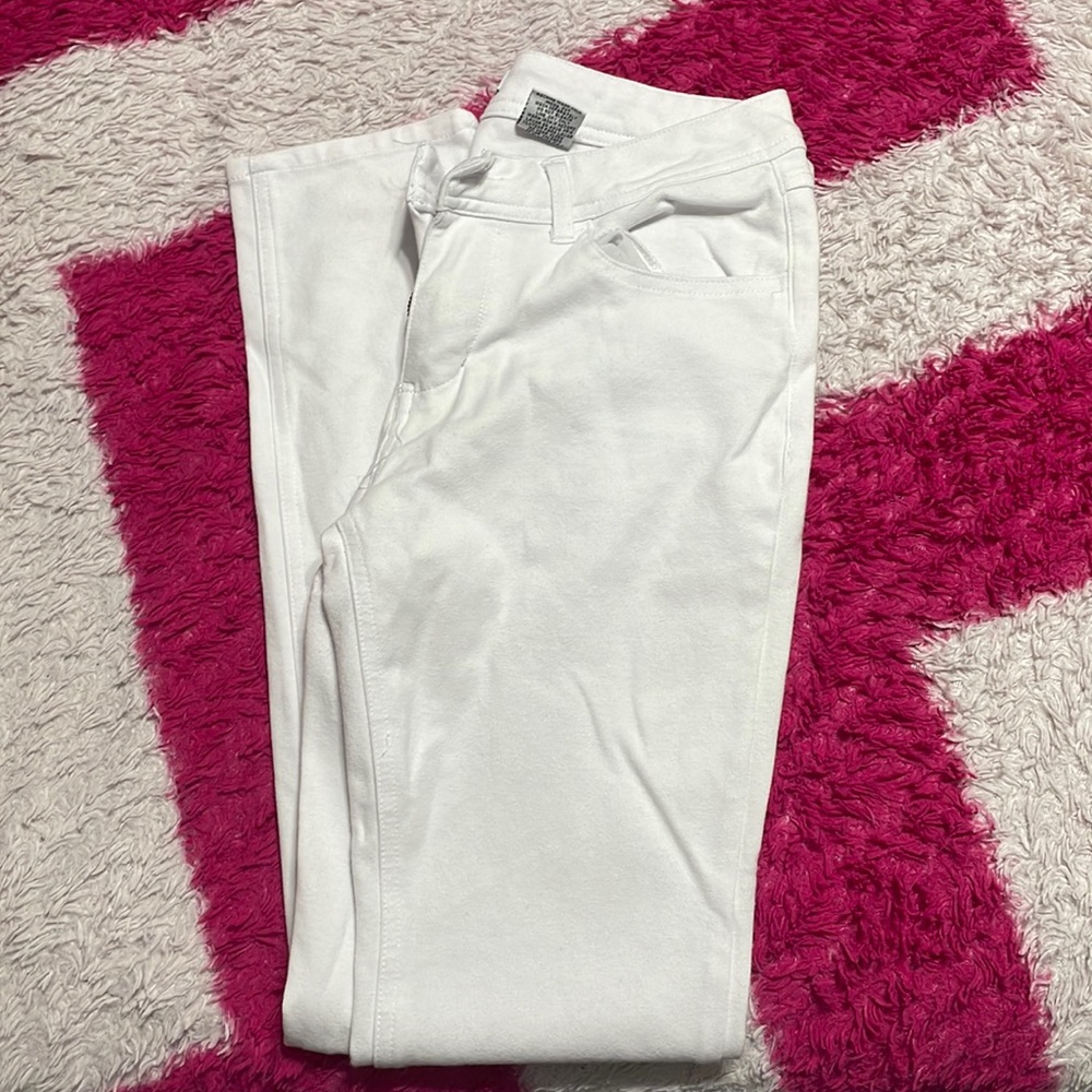 White jeggings